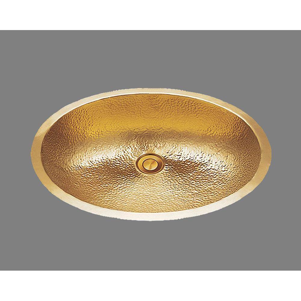 Alno Large Oval Lavatory, Riatta Pattern, Undermount and Drop In