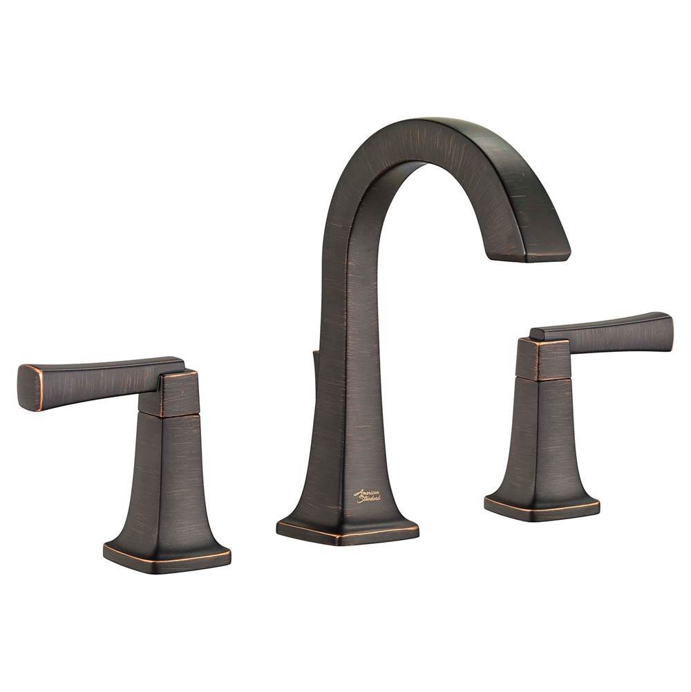 American Standard 7353101.278 Townsend Handle Single-Hole Bathroom Faucet with Speed Connect Drain in Legacy Bronze 