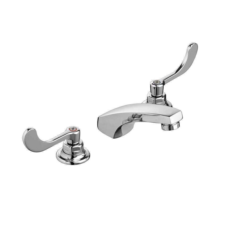 American Standard Monterrey® 8-Inch Widespread Cast Faucet With Wrist Blade Handles 0.5 gpm/1.9 Lpm With Flexible Underbody