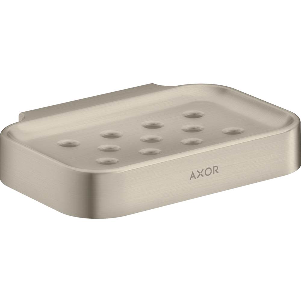 Axor Universal Circular Soap dish  in Brushed Nickel
