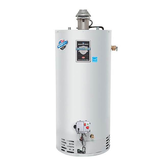 Bradford White ENERGY STAR Certified Defender Safety System®, 40 Gallon Standard Residential Gas (Liquid Propane) Atmospheric Vent Water Heater
