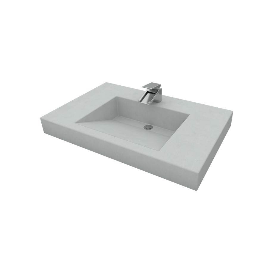 Cement Elegance Ramp Traditional Drain Sink