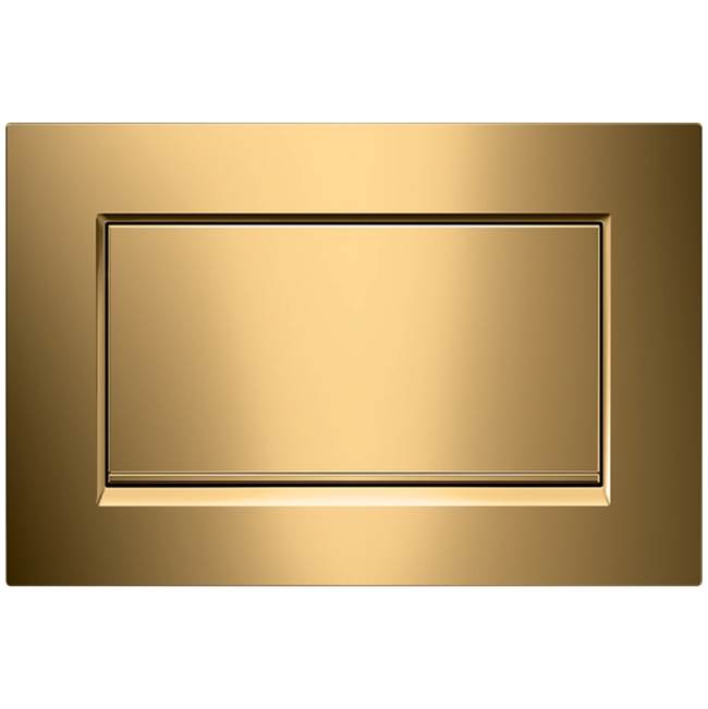 Geberit Geberit actuator plate Sigma30 for stop-and-go flush, screwable: gold-plated