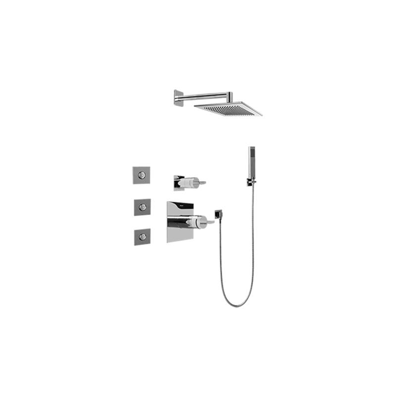Graff Full Thermostatic Shower System with Transfer Valve (Trim Only)