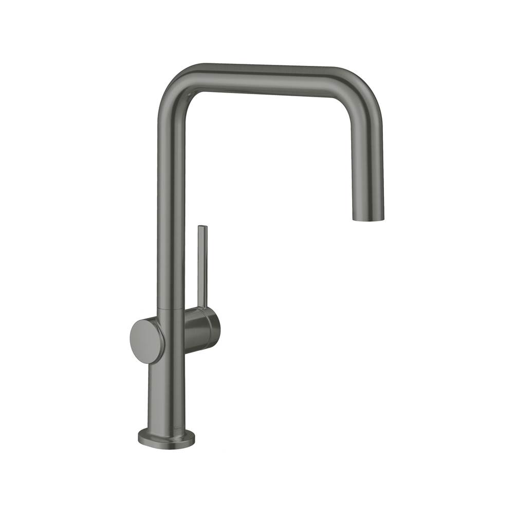 Hansgrohe Talis N Kitchen Faucet, U-Style, 1-Spray, 1.75 GPM in Brushed Black Chrome