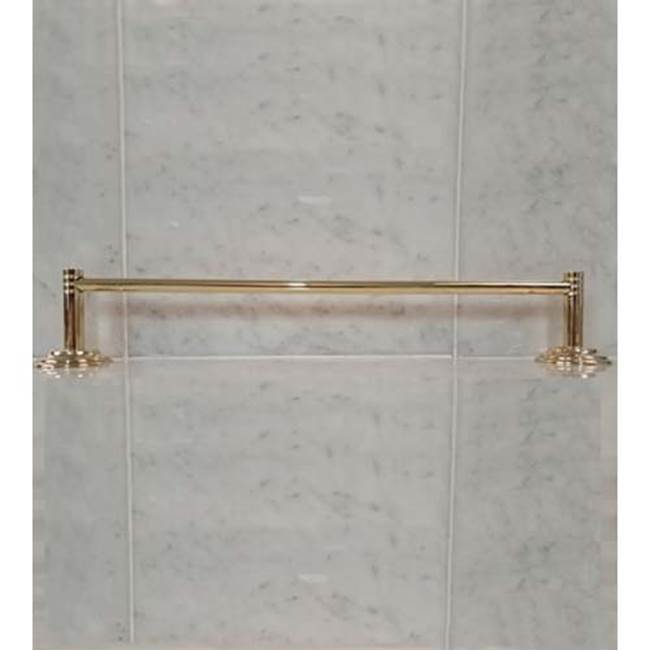 Herbeau ''Lille'' 18-inch Towel Bar in Solid Brass