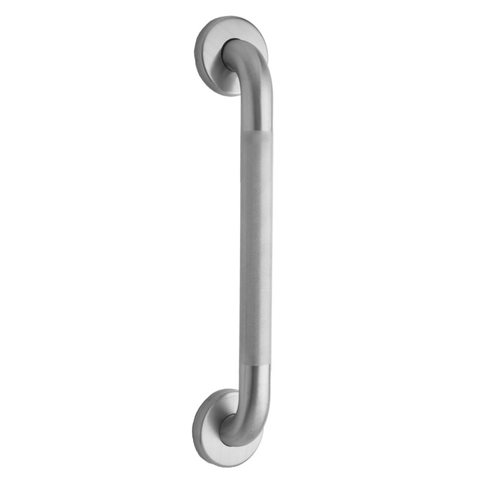 Jaclo 18'' Knurled Stainless Steel Commercial 1 1/2''  Grab Bar (with Concealed Screws)