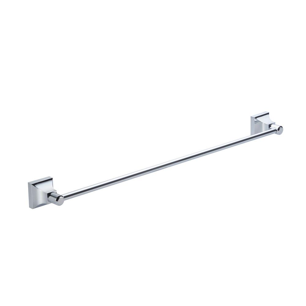 Kartners GLASGOW - 30-inch Bathroom Towel Bar-Polished Nickel