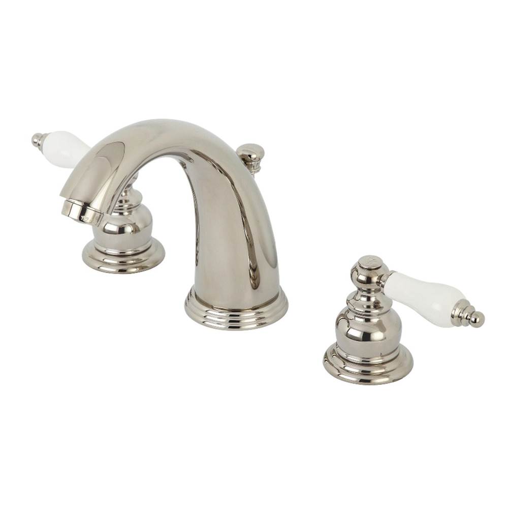 Kingston Brass Victorian 2-Handle 8 in. Widespread Bathroom Faucet, Polished Nickel