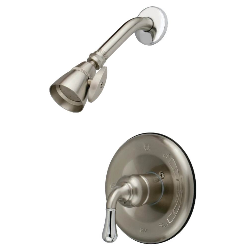 Kingston Brass Shower Only for KB1637, Brushed Nickel/Polished Chrome