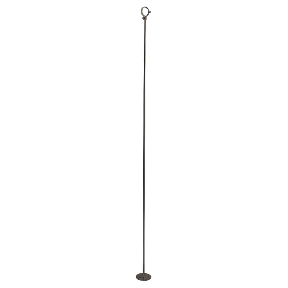 Kingston Brass 38-Inch Ceiling Post for CC3148, Brushed Nickel