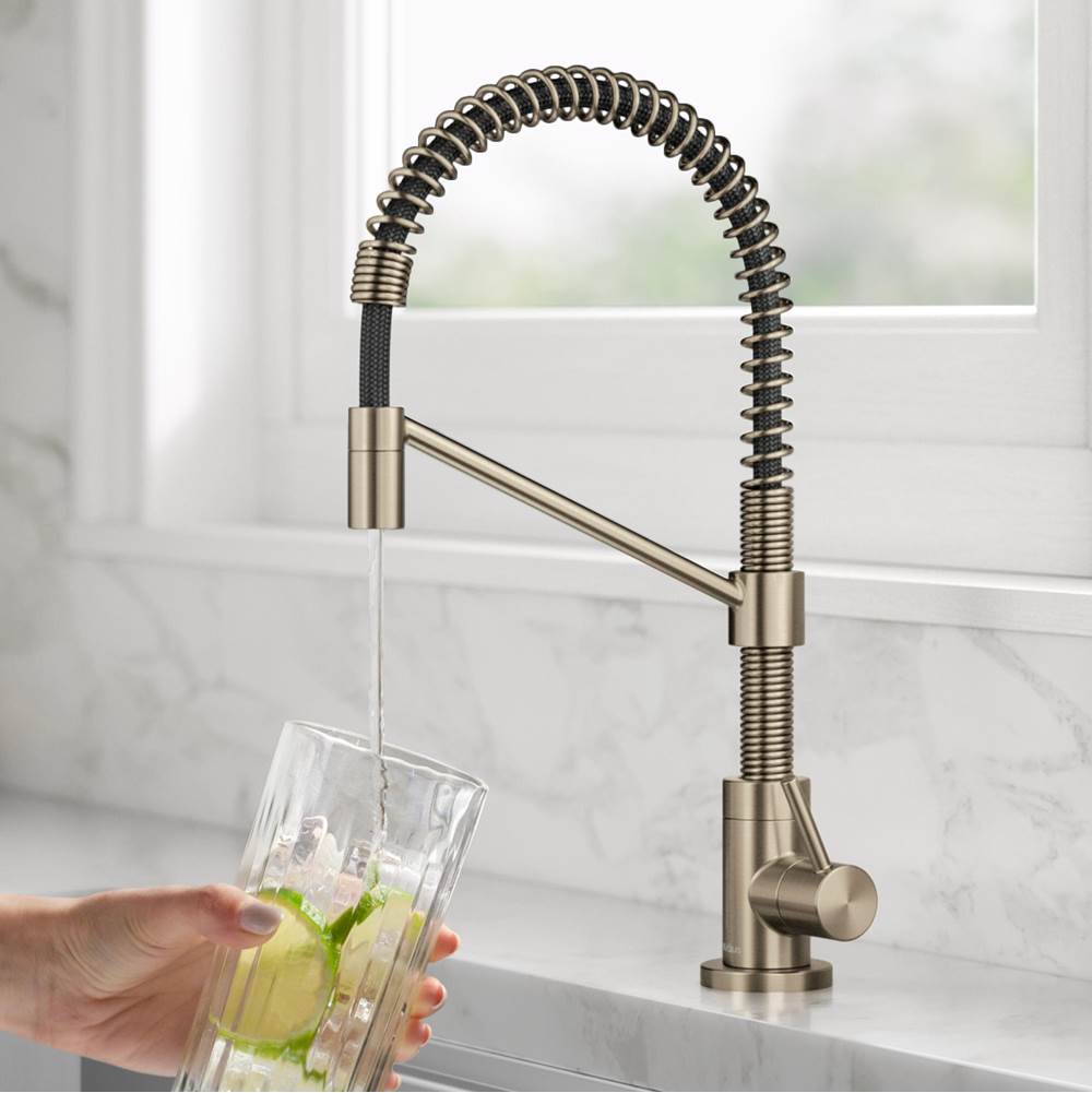 Kraus KRAUS® Bolden™ Single Handle Drinking Water Filter Faucet for Reverse Osmosis or Water Filtration System in Spot-Free Antique Champagne Bronze