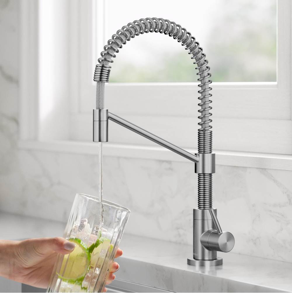 Kraus KRAUS® Bolden™ Single Handle Drinking Water Filter Faucet for Reverse Osmosis or Water Filtration System in Spot-Free Stainless Steel