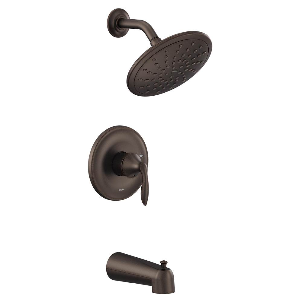 Moen Eva M-CORE 2-Series Eco Performance 1-Handle Tub and Shower Trim Kit in Oil Rubbed Bronze (Valve Sold Separately)