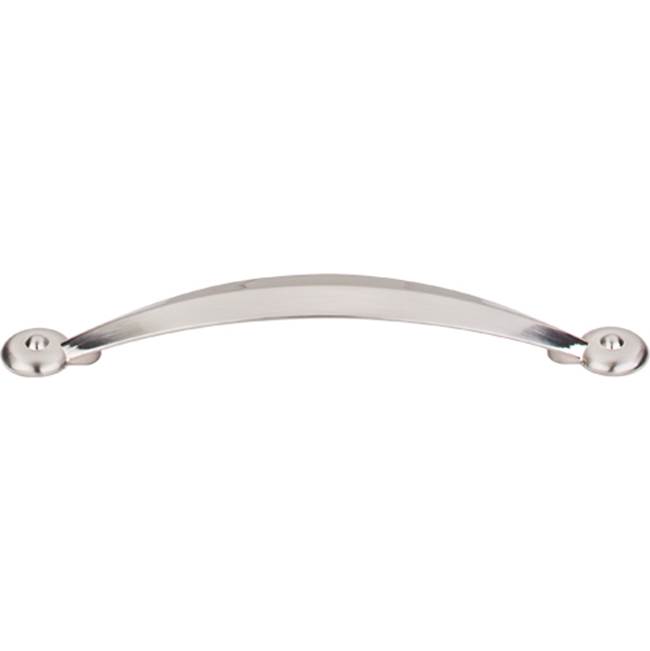 Top Knobs Angle Pull 5 1/16 Inch (c-c) Brushed Satin Nickel