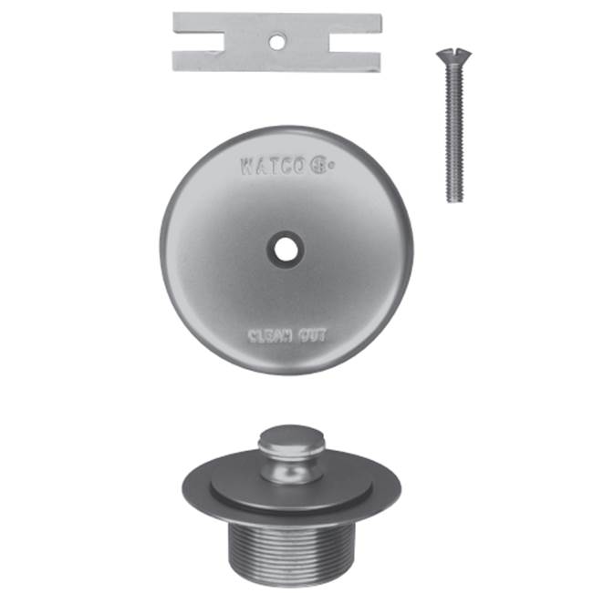 Watco Manufacturing Lift And Turn Trim Kit 1.625-16 X 1.25 Body Brushed Nickel